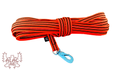 Spårlina antiglid 20mm orange med reflex