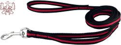 Väktarkoppel 18mm kanal svart-röd