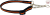 Halvstryp kanal justerbar 18mm svart-orange