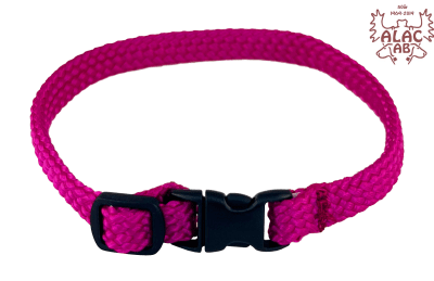 Zoom bild av Katthalsband med snabbspänne cerise