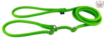 Zoom bild av Retrieverkoppel dubbla stoppar limegrön alac